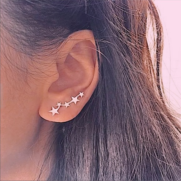 Brandy Melville Jewelry - COMING SOON star ear climbers